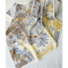 Forest Mulberry Silk Scarf Spring Autumn Middle square Towel 082