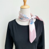 Intellectual Square Scarf Mulberry Silk Silk Scarf 080