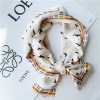 Mulberry Silk Scarf Everything Double sided thin narrow scarf streamer 014