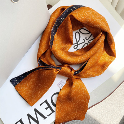 Mulberry Silk Scarf Multifunctional decorative Scarf streamer 031
