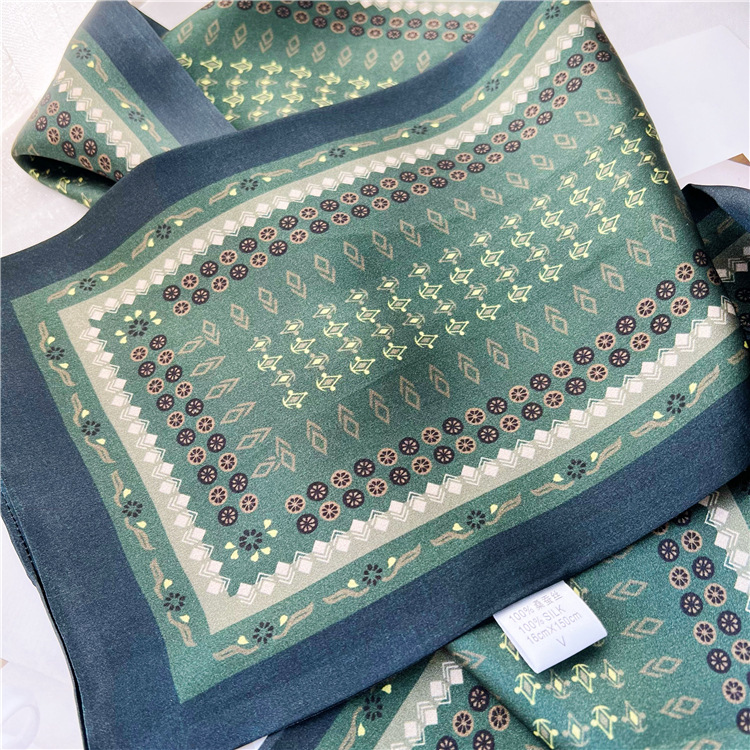 Mulberry silk scarf spring and summer long streamer 065