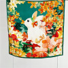 Rabbit spring summer fashion silk medium square shawl 079