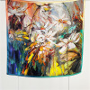 Real Silk scarf fashion mulberry silk medium square shawl 097