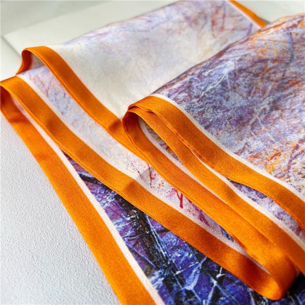 Spring and summer Mulberry Silk Scarf Streamer 062