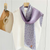 Spring and summer simple silk scarf ladies all-match ribbon decorative scarf 001