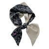 Spring and summer simple silk scarf ladies all-match ribbon decorative scarf 001