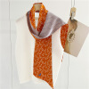 Spring and summer simple silk scarf ladies all-match ribbon decorative scarf 001