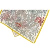 Spring Jungle Spring Summer Mulberry Silk Medium Square shawl 090
