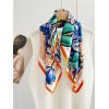 Women's spring and summer middle square Scarf decoration 081