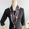 Workplace Mulberry Silk scarf Fashion Double sided streamer for women 049