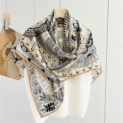Amorous female Mulberry Silk Scarf Multifunctional shawl 143