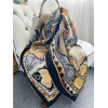 Elegant Bohemian Mulberry Silk Large Square Shawl for Women 147