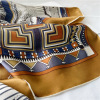 Elegant Bohemian Mulberry Silk Large Square Shawl for Women 147