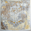 Forest All-Match Satin Large Square Shawl Mulberry Silk Shawl 144