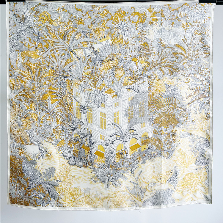 Gentle Mulberry Silk Scarf Women's large Square Scarf 103