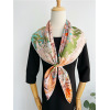 Sintra Gardens Mulberry Silk Scarf Square Scarf Shawl 105