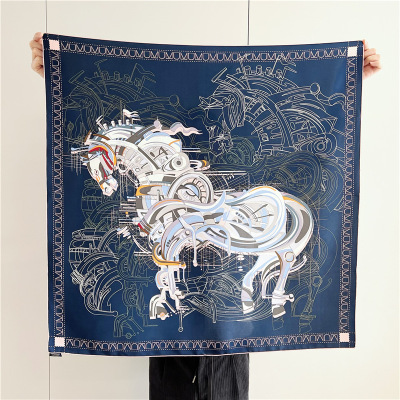 Square scarf Spring and Autumn Mulberry Silk Scarf women shawl 107