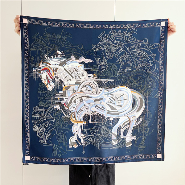 Square scarf Spring and Autumn Mulberry Silk Scarf women shawl 107